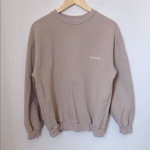 House of CB Pullover Cotton Crewneck Sweatshirt XS